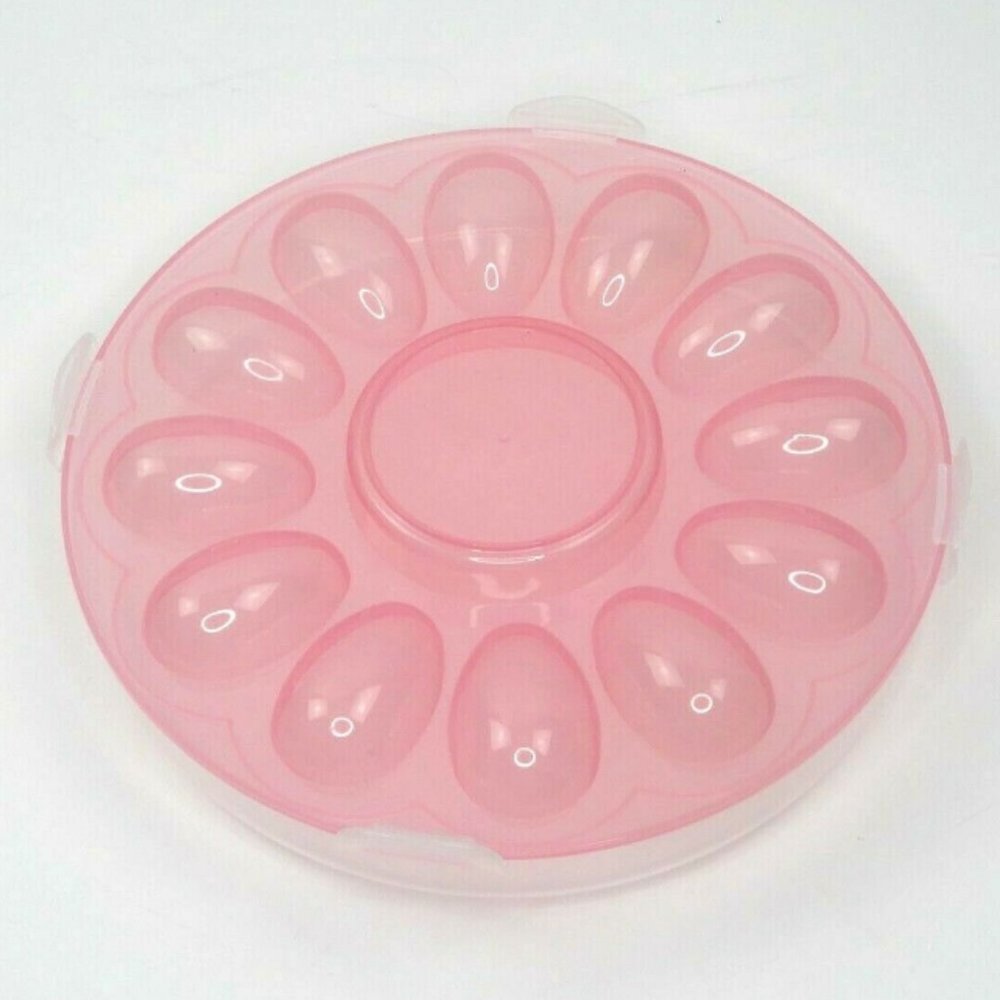 Deviled Egg Platter With Locking Lid - Picture 2 of 8